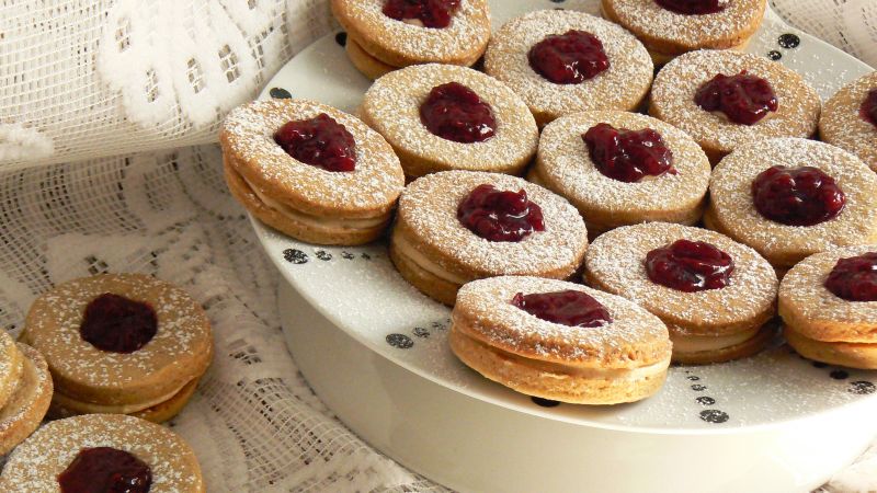 Kruche ciasteczka na bogato