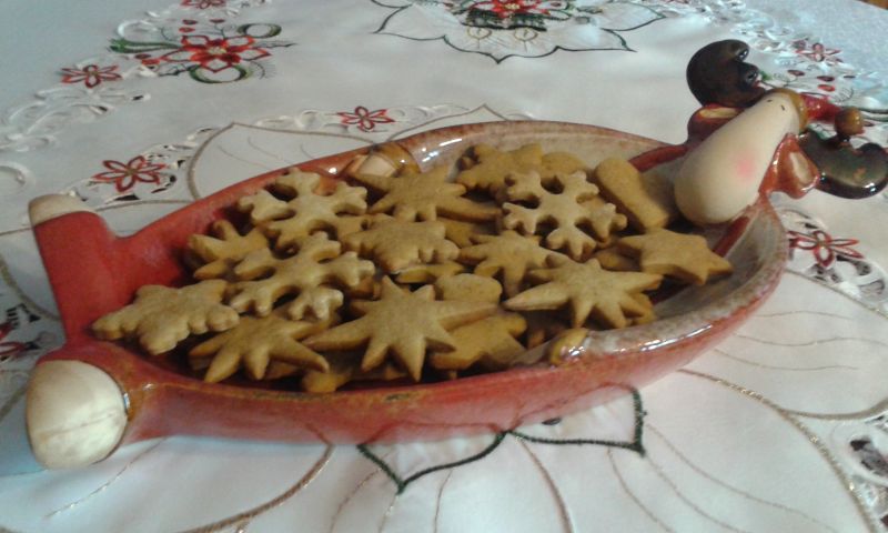 Kruche ciasteczka piernikowe