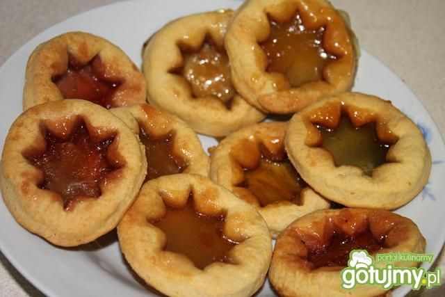 Kruche ciasteczka witrażyki 