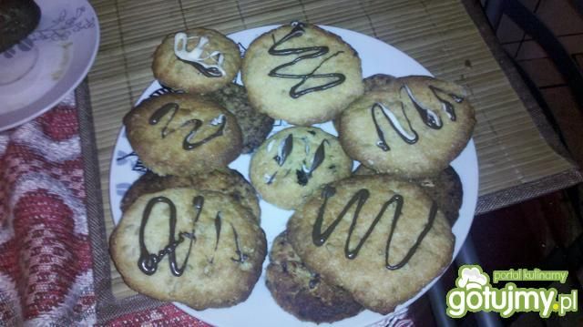 Kruche ciasteczka z czekoladą