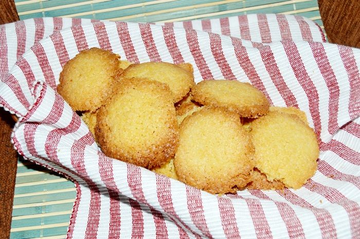 Kruche ciasteczka z kokosem