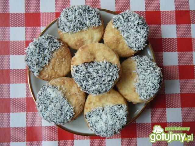 Kruche ciasteczka z kokosem