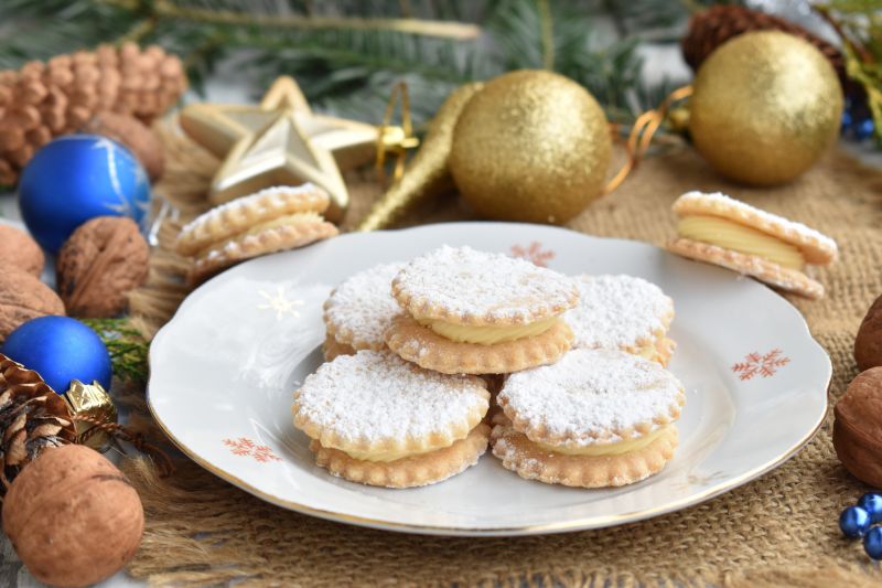 Kruche ciasteczka z lemon curd Kruche ciasteczka z lemon curd