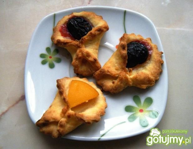 Kruche ciasteczka z owocami