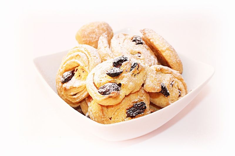 Kruche ciastka z miechunką 