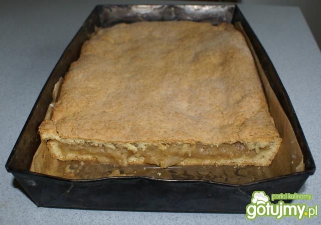 Kruche ciasto z jabłkami