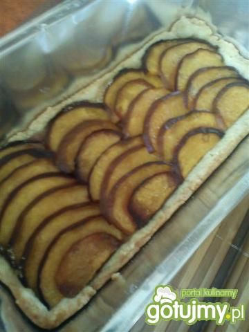 Kruche ciasto z nektarynką Kruche ciasto z nektarynką