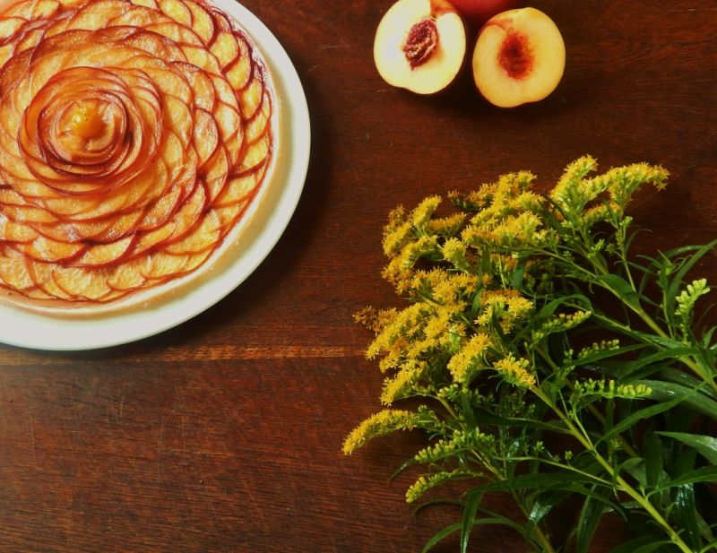 Kruche ciasto z nektarynkami Kruche ciasto z nektarynkami