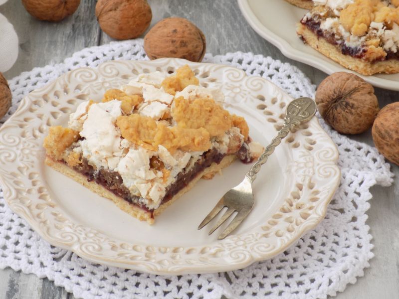 Kruche ciasto z orzechami siostry Anastazji  Kruche ciasto z orzechami siostry Anastazji