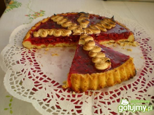 Kruche ciasto z porzeczkami