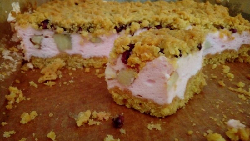 Kruche granatowo - bananowe Kruche granatowo - bananowe