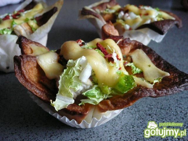 Kruche koszyczki na słono