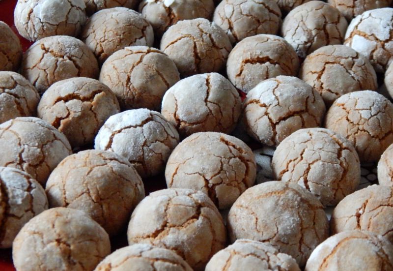 Kruche kuleczki marcepanowe Kruche kuleczki marcepanowe