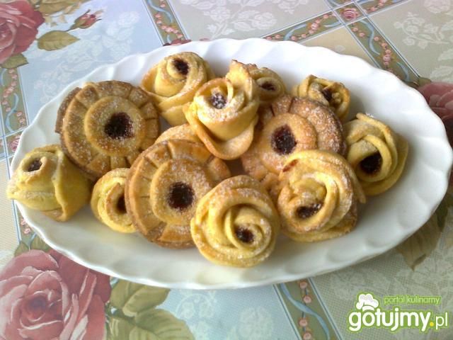 Kruche kwiatuszki maślane Kruche kwiatuszki maślane