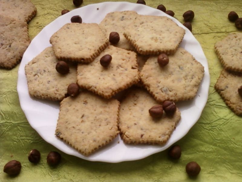 Kruche orzechowe ciasteczka Kruche orzechowe ciasteczka