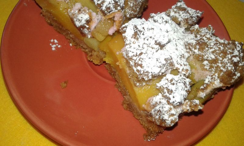 Kruche rabarbarowo - brzoskwiniowe Kruche rabarbarowo - brzoskwiniowe