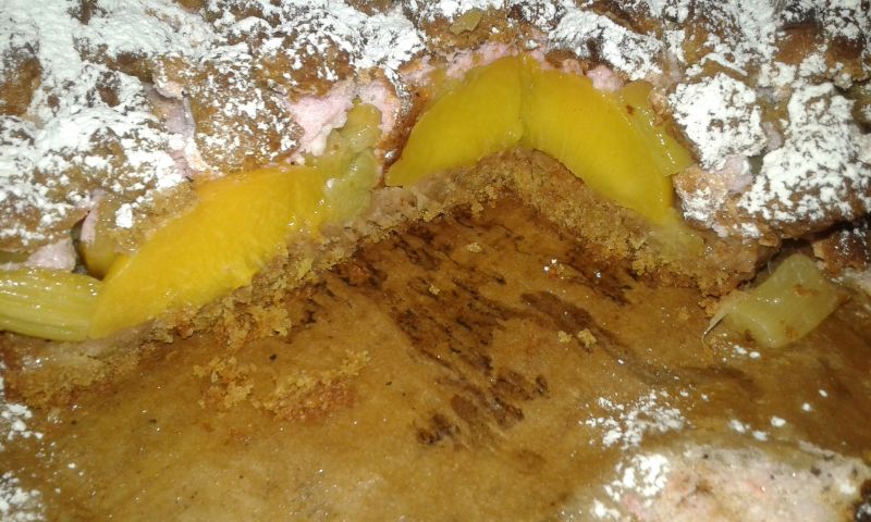 Kruche rabarbarowo - brzoskwiniowe Kruche rabarbarowo - brzoskwiniowe