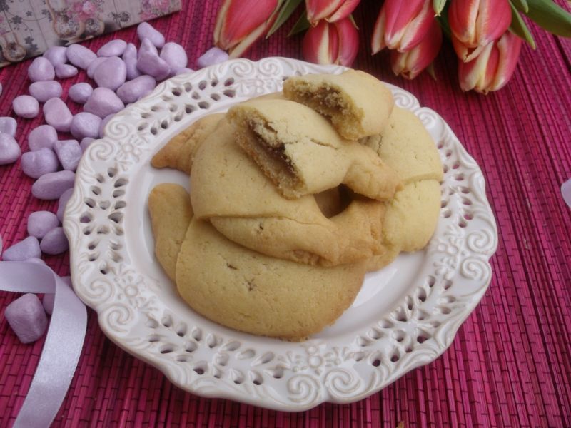 Kruche rogaliki z kajmakiem