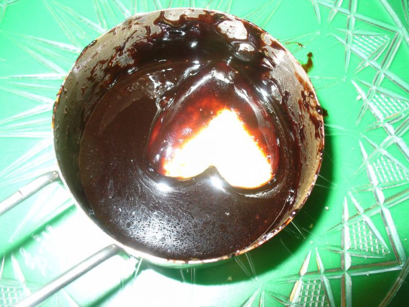 Kruche serduszka w polewie kakaowej z kokosem