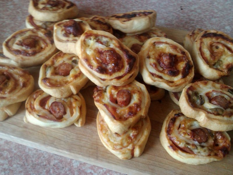 Kruche ślimaczki na przekąskę  Kruche ślimaczki na przekąskę