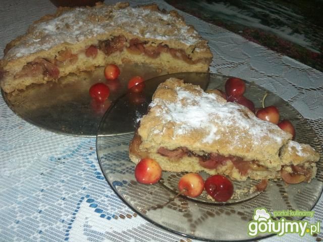 Kruche z czereśniami  