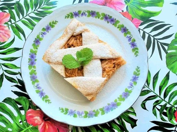 Kruche z jabłkami i gruszkami Kruche z jabłkami i gruszkami