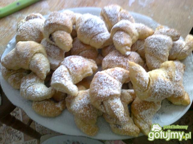 Krucho-drożdżowe rogaliki Kasi Krucho-drożdżowe rogaliki Kasi