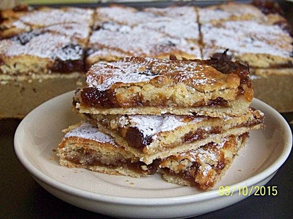 Kruchy placek z marmoladą Kruchy placek z marmoladą