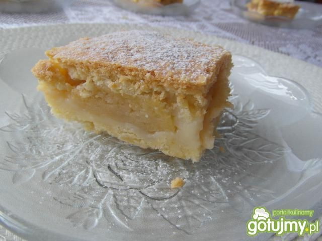 Kruchy z owocowo- budyniowy