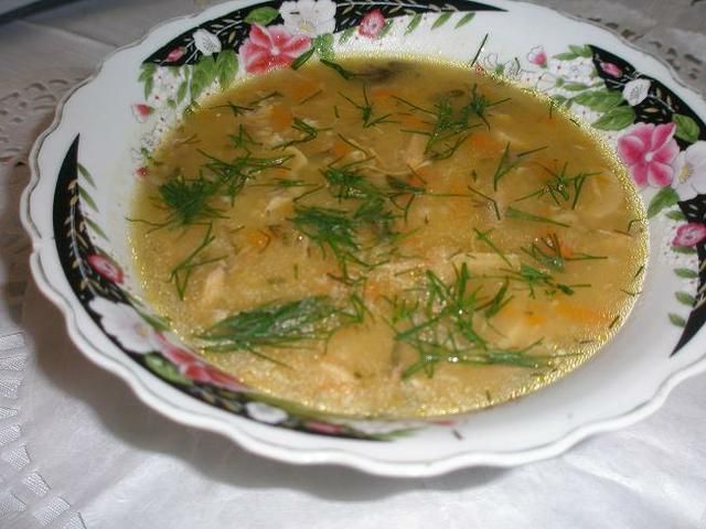 krupniczek z grzybkiem krupniczek z grzybkiem