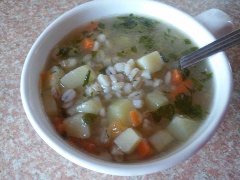 Krupnik drobiowo wieprzowy 