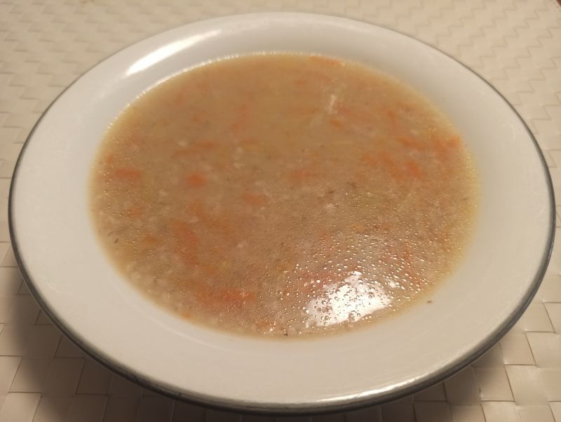 Krupnik grzybowy z wędzonką Krupnik grzybowy z wędzonką