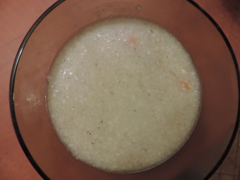 Krupnik na kościach wieprzowych