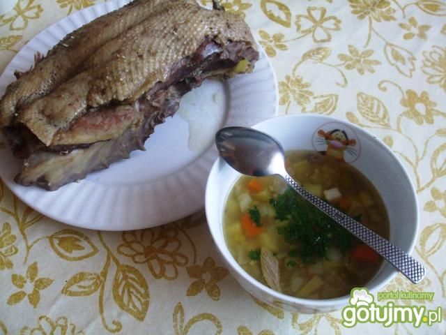 Krupnik na piersiach z kaczki Krupnik na piersiach z kaczki