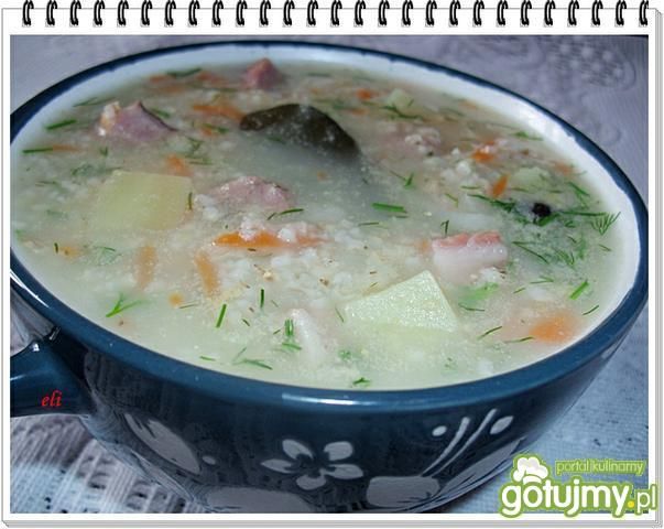 Krupnik na wędzonce Eli