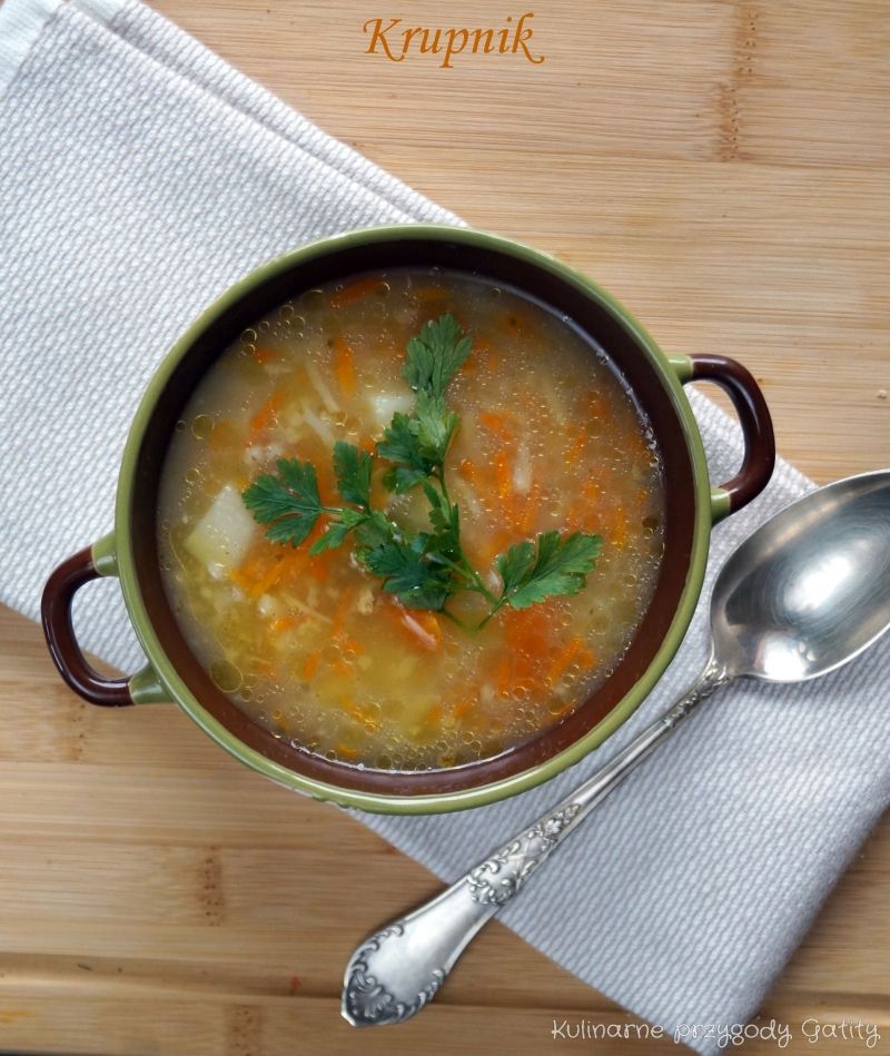 Krupnik, polska jesienna zupa 
