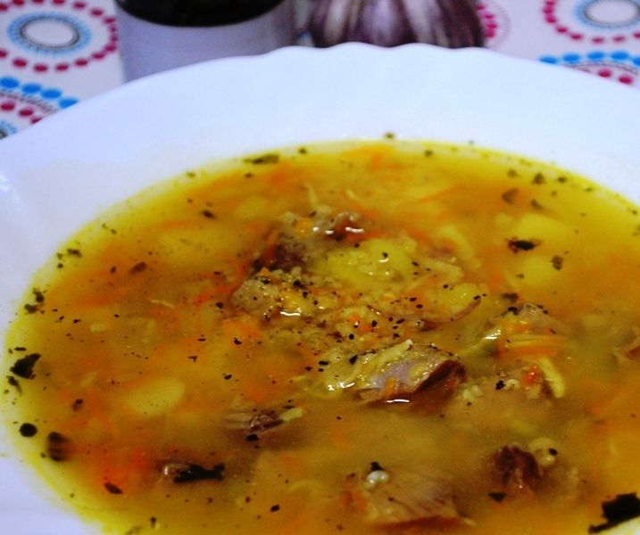 Krupnik wołowy czysty