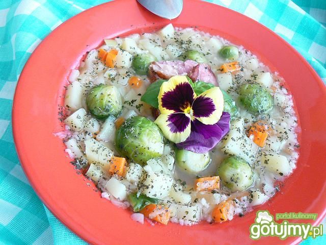 Krupnik z brukselką