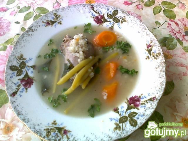 Krupnik z fasolką szparagową Krupnik z fasolką szparagową