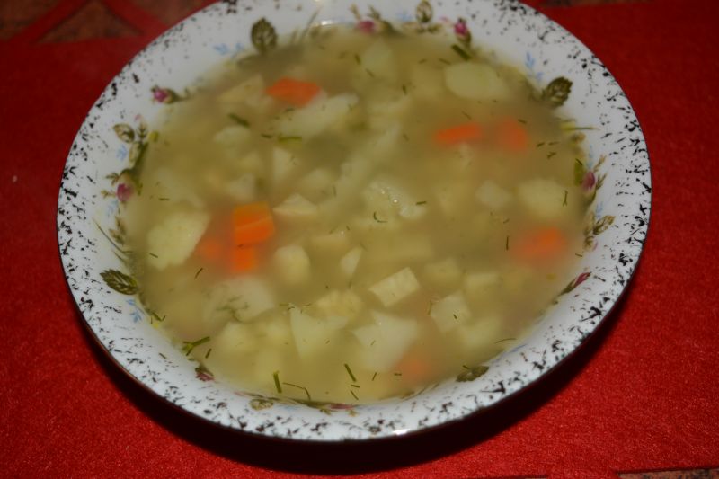 Krupnik z kalafiorem