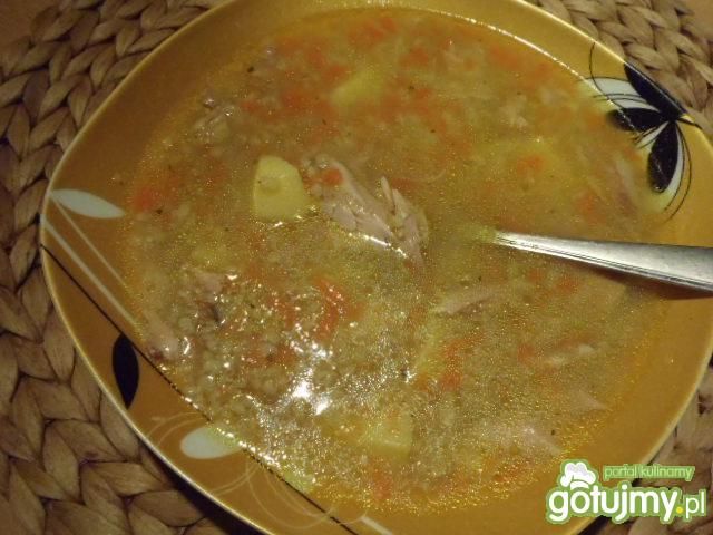 Krupnik z kaszą i ziemniakami Krupnik z kaszą i ziemniakami