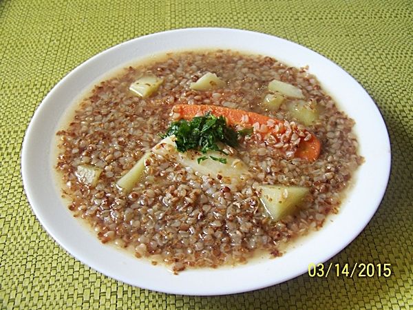 Krupnik z kaszy gryczanej Krupnik z kaszy gryczanej