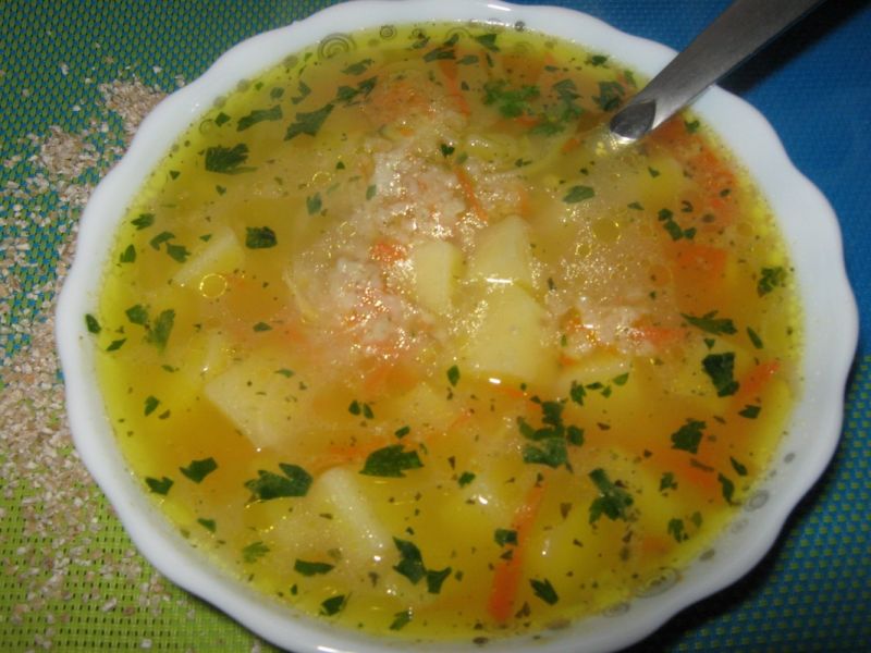 Krupnik z kaszy jęczmiennej Krupnik z kaszy jęczmiennej