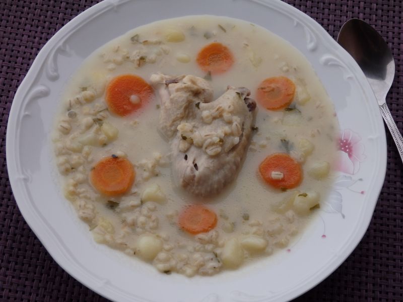 Krupnik z pęczakiem Krupnik z pęczakiem