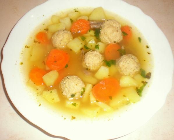 Krupnik z pulpecikami