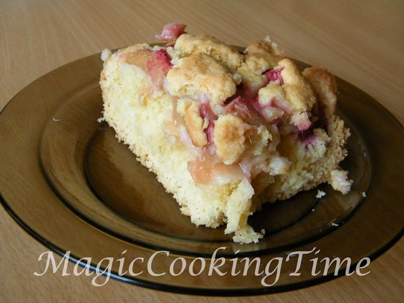 Kruszonkowiec z rabarbarem