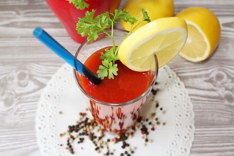 Krwawa Mary/Bloody Mary - oryginalny drink  Krwawa Mary/Bloody Mary - oryginalny drink