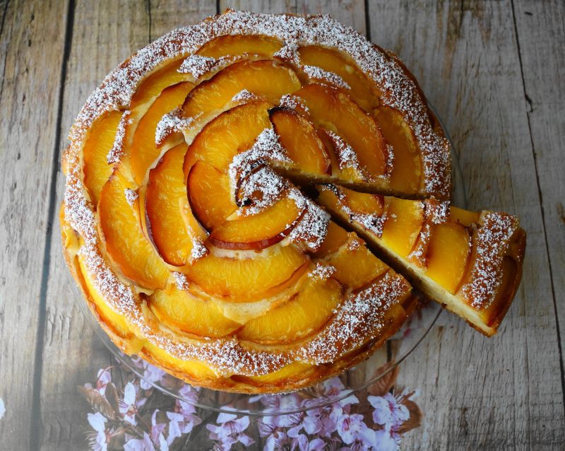 Kubeczkowe Ciasto z Morelami.