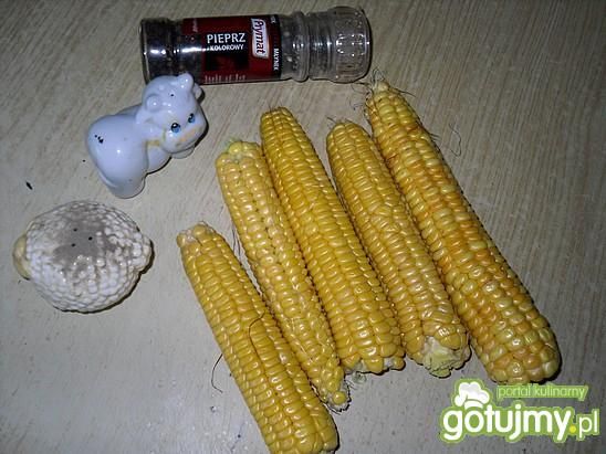 Kukurydza na maśle smażona