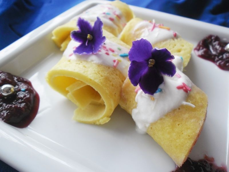 Kukurydziane naleśniki 